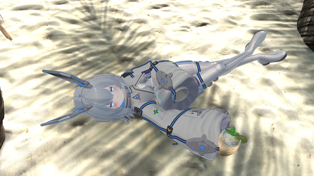 Summer Drinks Game Asset For VRChat Avatars & Worlds