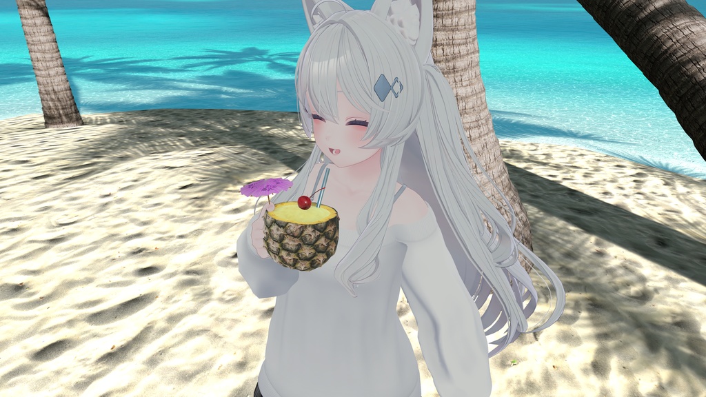 Summer Drinks Game Asset For VRChat Avatars & Worlds