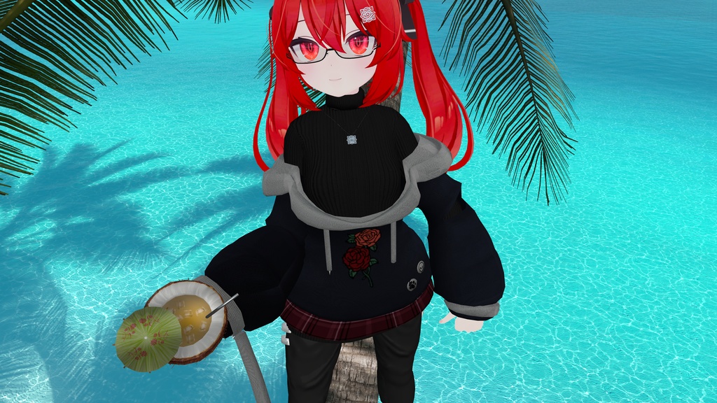 Summer Drinks Game Asset For VRChat Avatars & Worlds