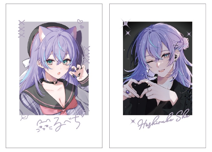 【TS】星導ショウ チェキ風カード