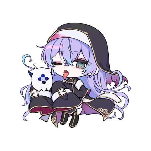 星導ショウステッカー (ハロウィンの姿)