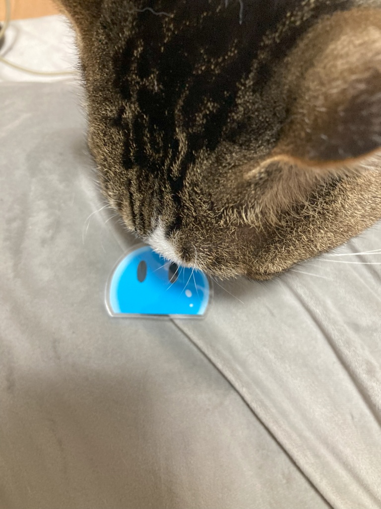 ニャイム(アクリルキーホルダーのすがた)