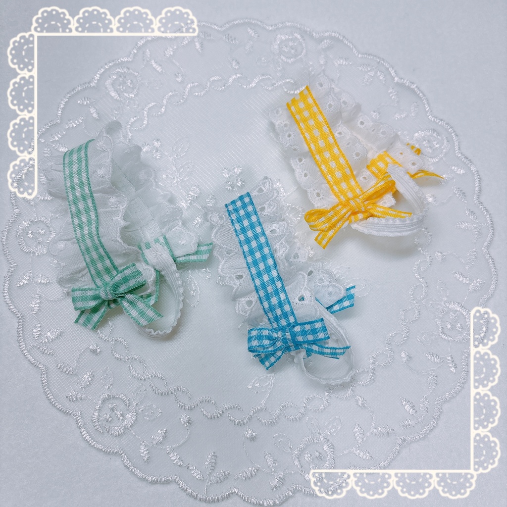 🎀リボンとフリルのヘッドドレス🎀