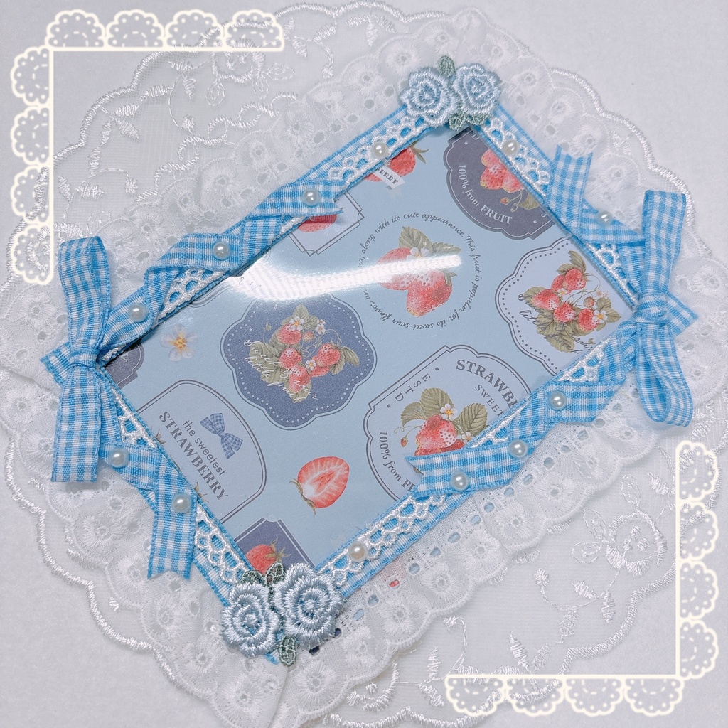 🎀デコケース🎀L版ブロマイドサイズ