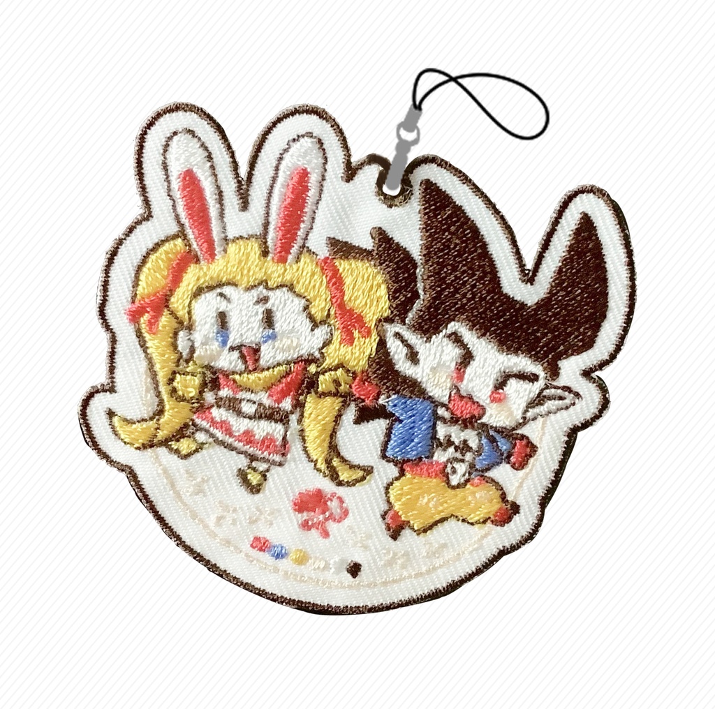 刺繍ストラップ うさぎや Booth