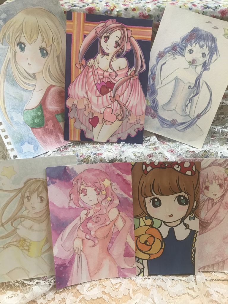 ミニイラスト原画セット