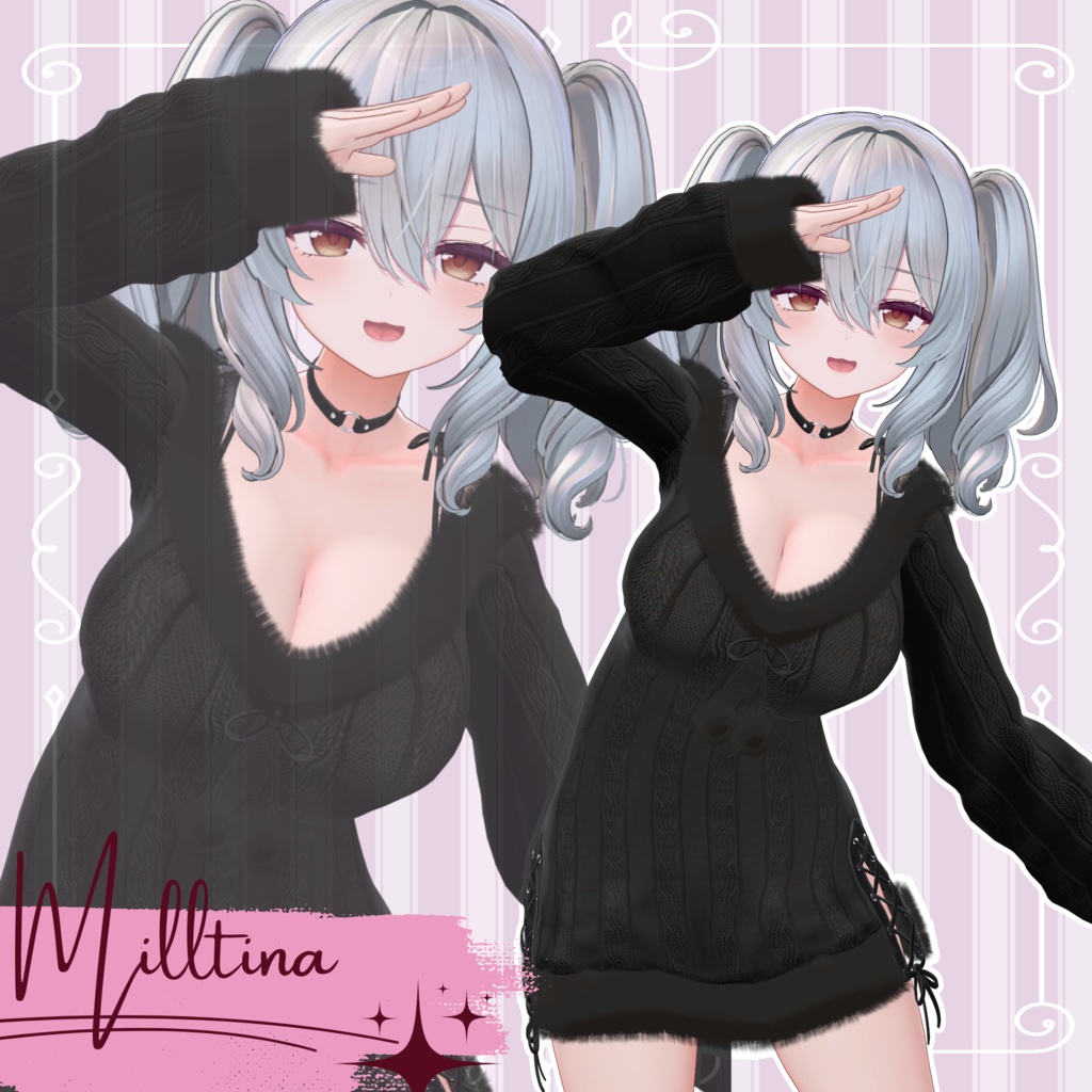 【6アバター対応】Chill Fur Sweater