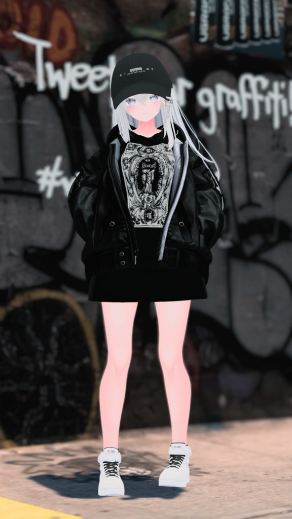 【複数アバター対応】FLARE-sneakers-