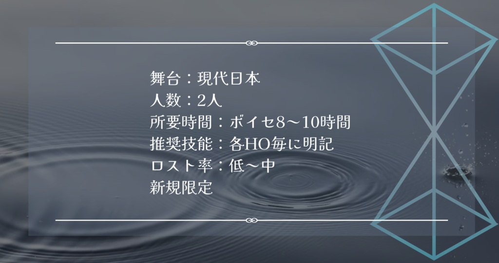 CoC6th『ILLFATED』