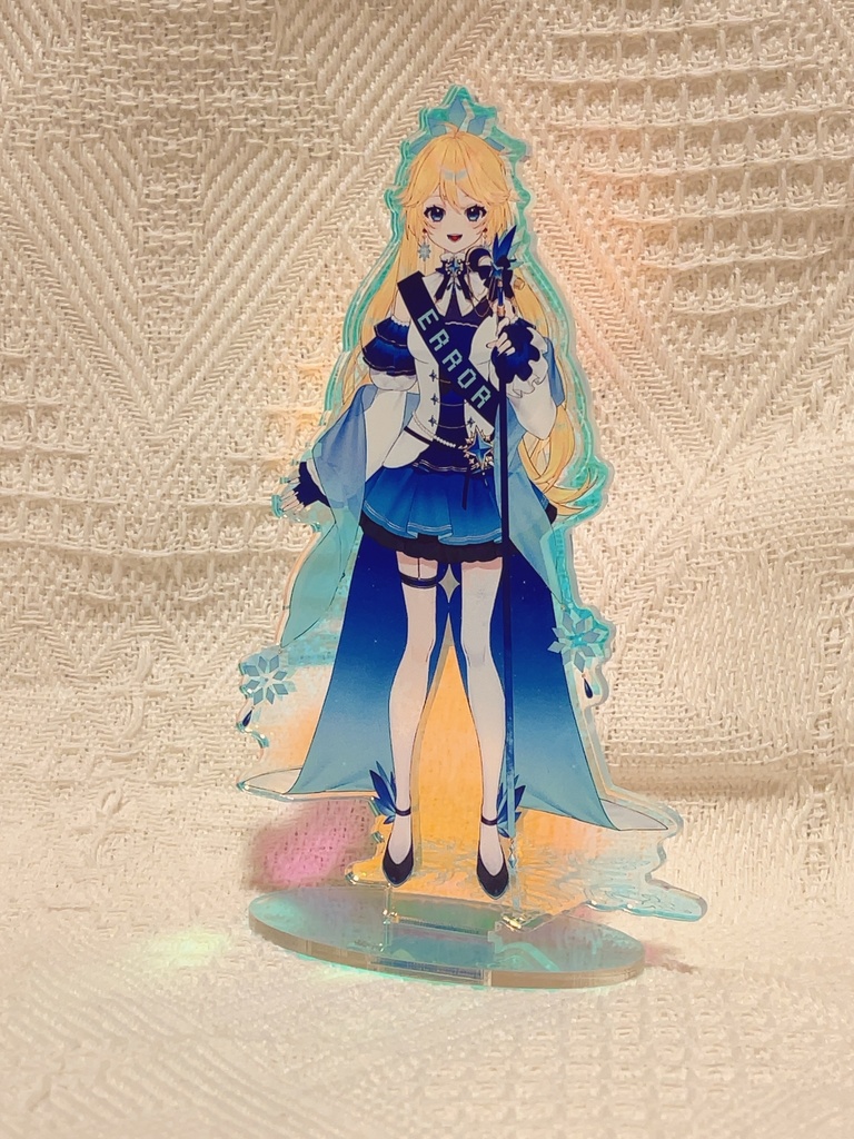 【数量限定】知悠 直筆サイン入りオーロラアクスタ［15cm］