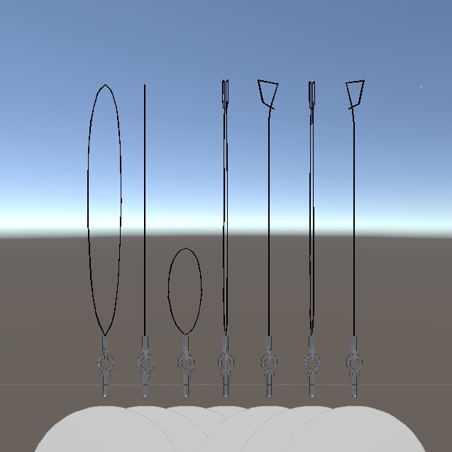 【無料】シンプルなアクリルキーホルダー【VRChat想定】