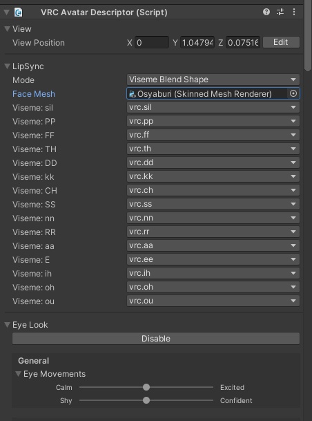 【VRChat想定】シンプルなおひげのおしゃぶり