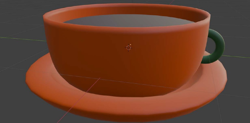 3D素材　カップ