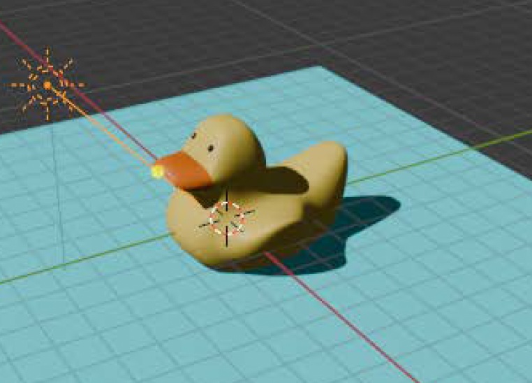 ３D素材　アヒル