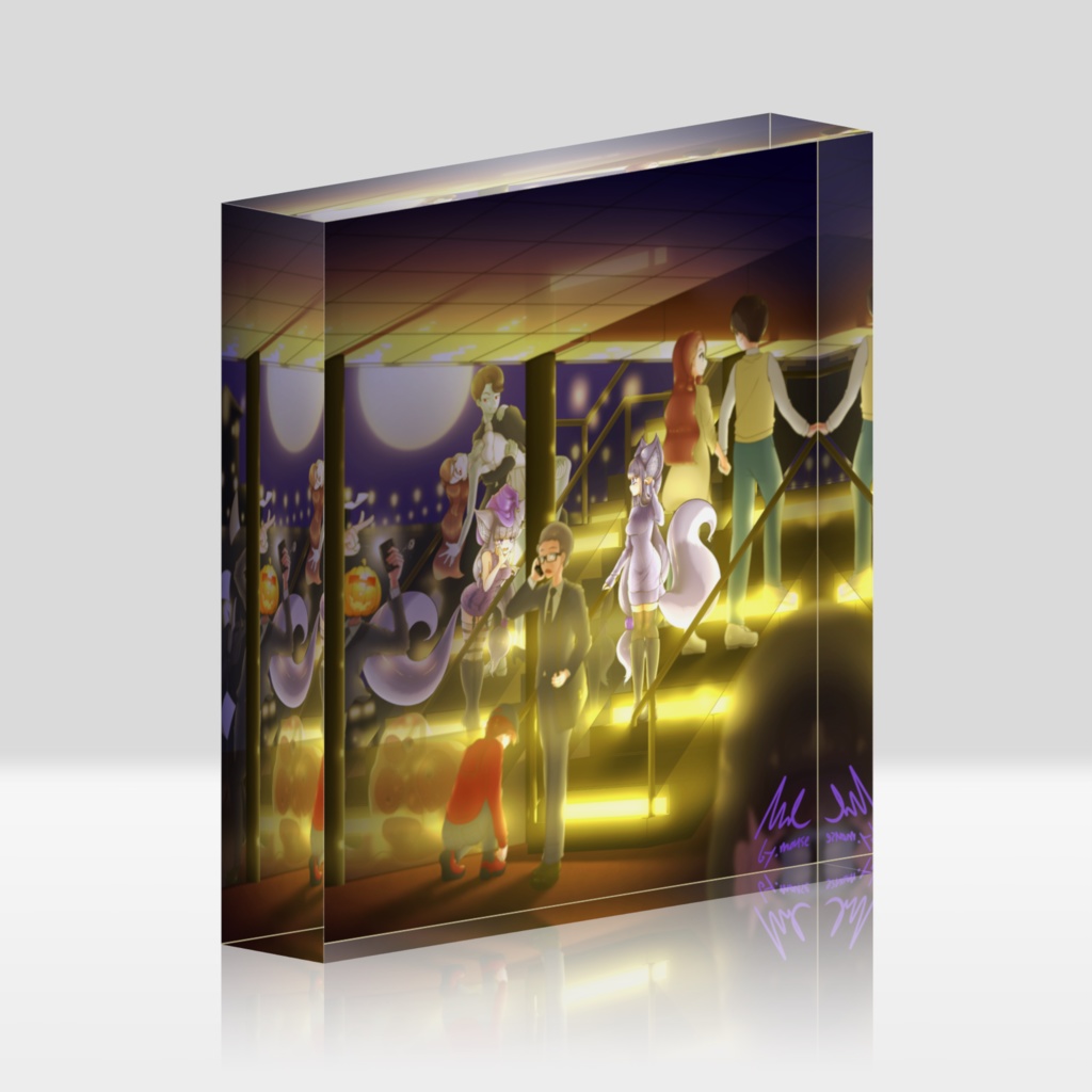 COLOURFUL ACRYLIC BLOCK