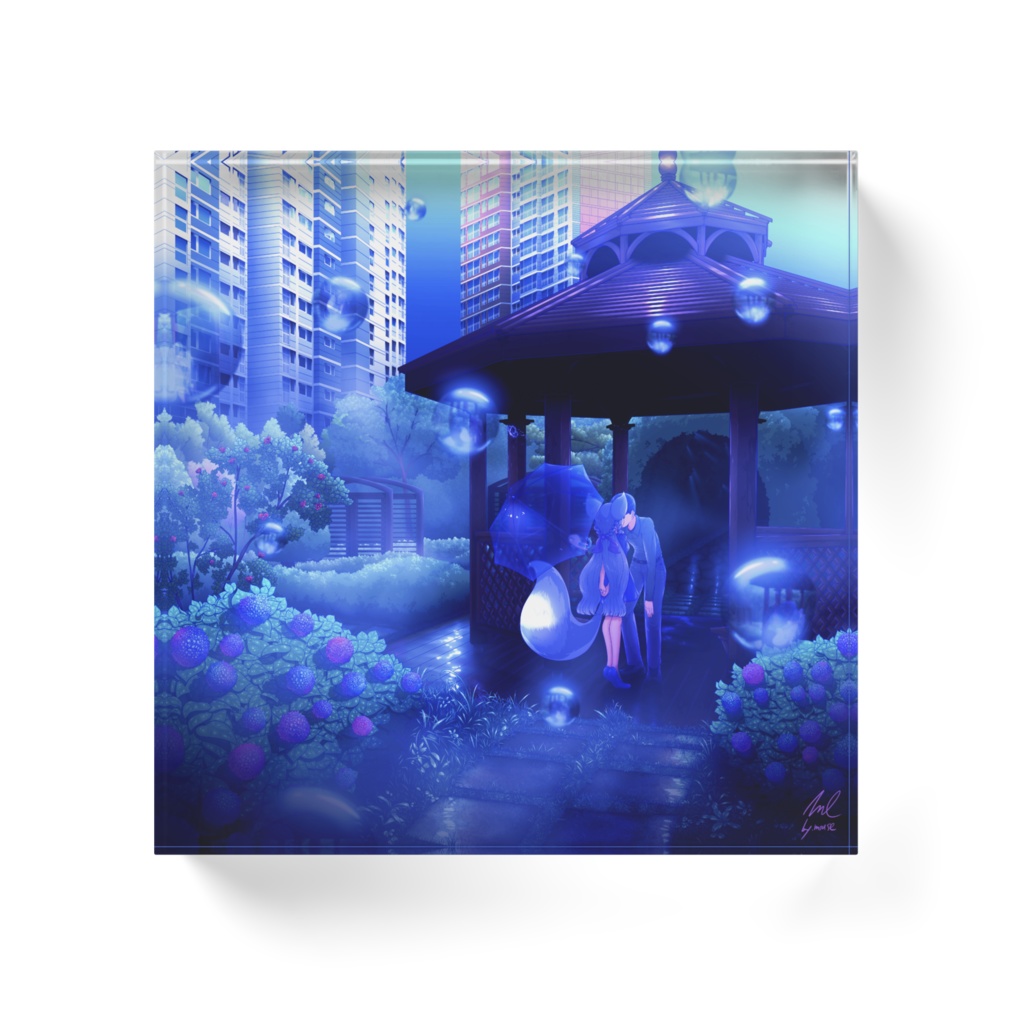 COLOURFUL ACRYLIC BLOCK