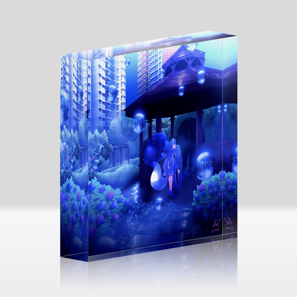 COLOURFUL ACRYLIC BLOCK