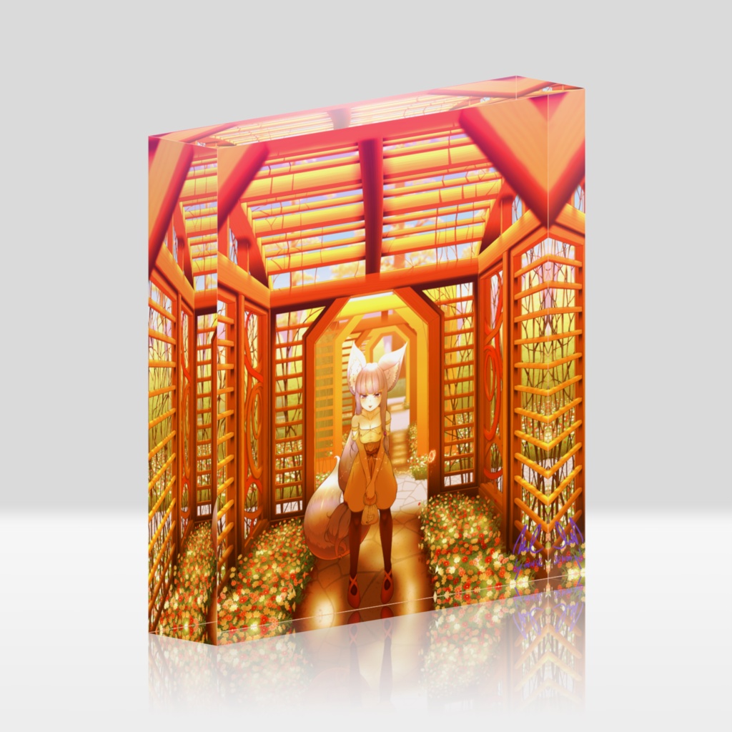 COLOURFUL ACRYLIC BLOCK