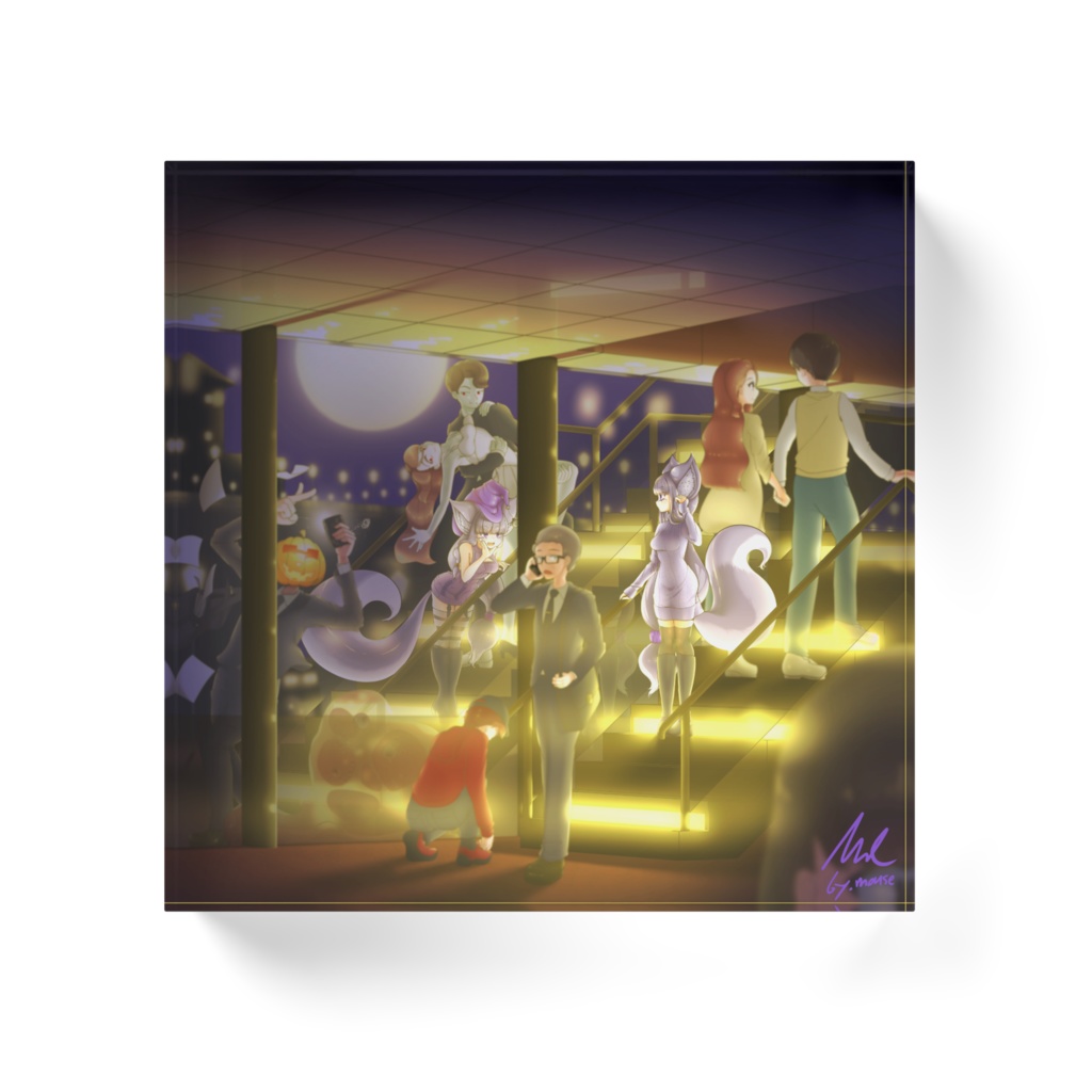 COLOURFUL ACRYLIC BLOCK