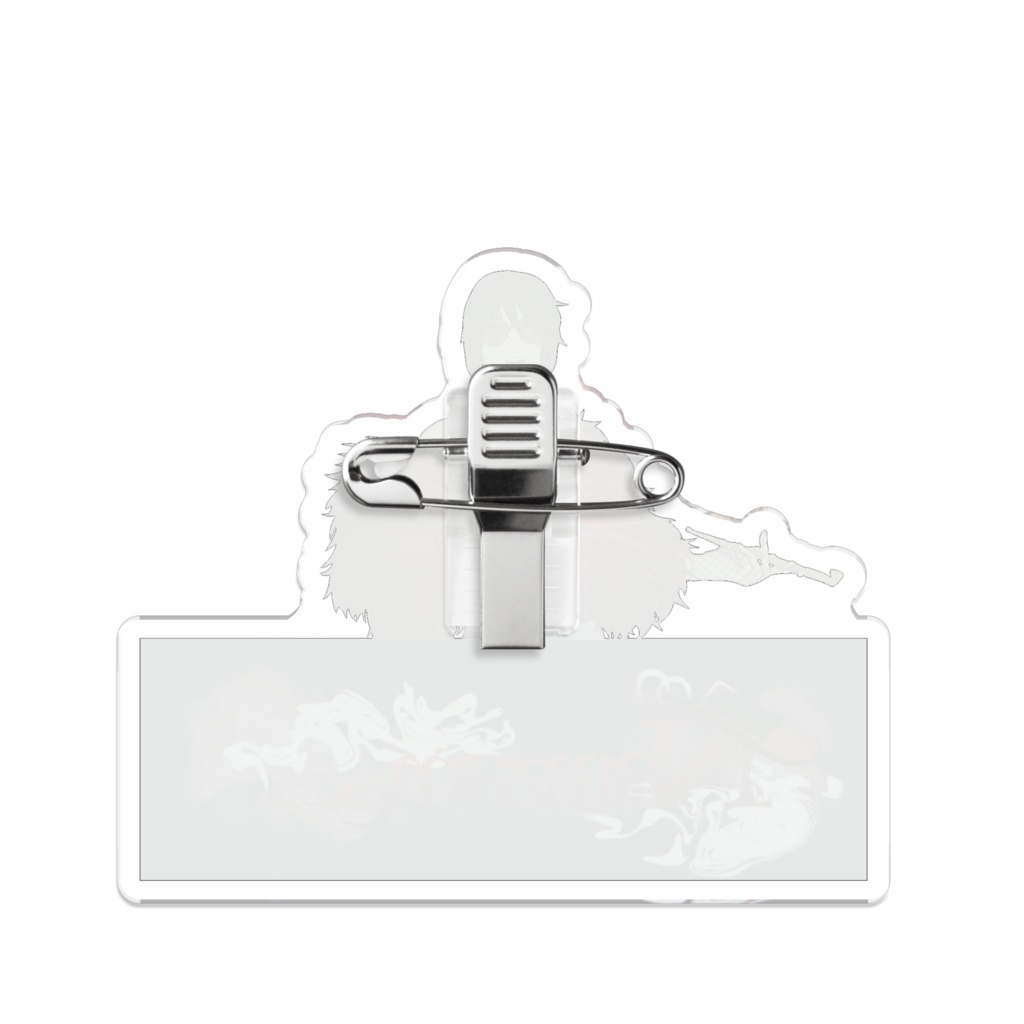 ざめアクリルバッジ