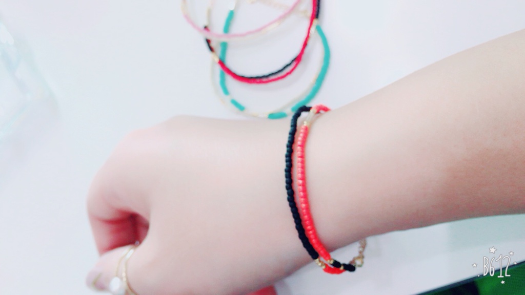 ハイキュー!!各校イメージカラーブレスレット