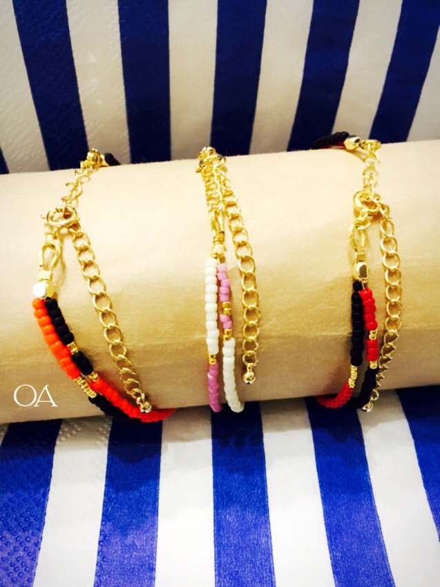 ハイキュー!!各校イメージカラーブレスレット