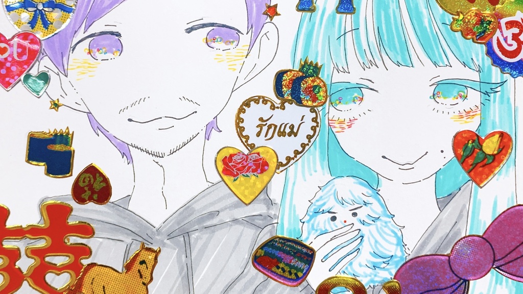 🇹🇭タイシール似顔絵🇹🇭