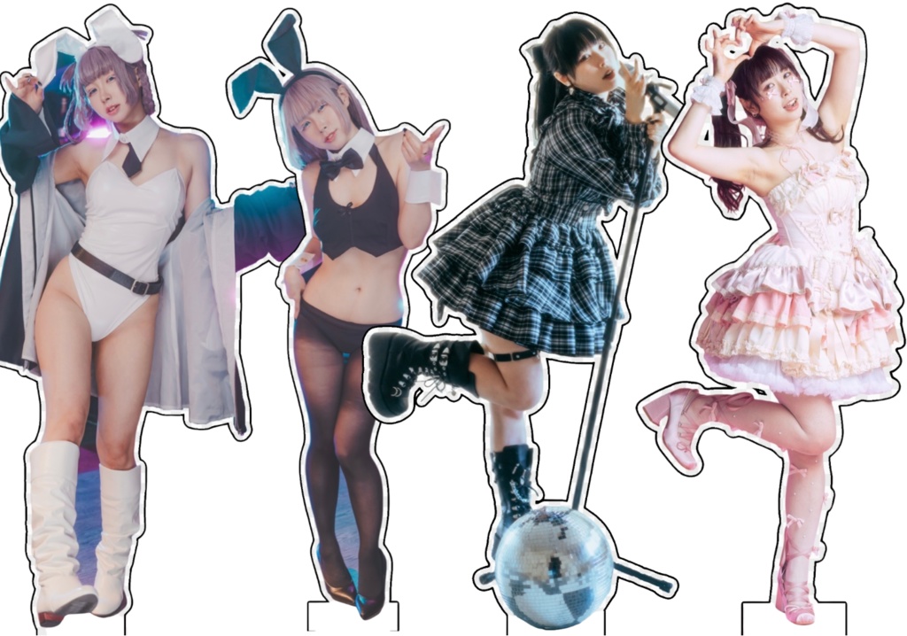 c106 i♡DOL ミニアクリルスタンドセット