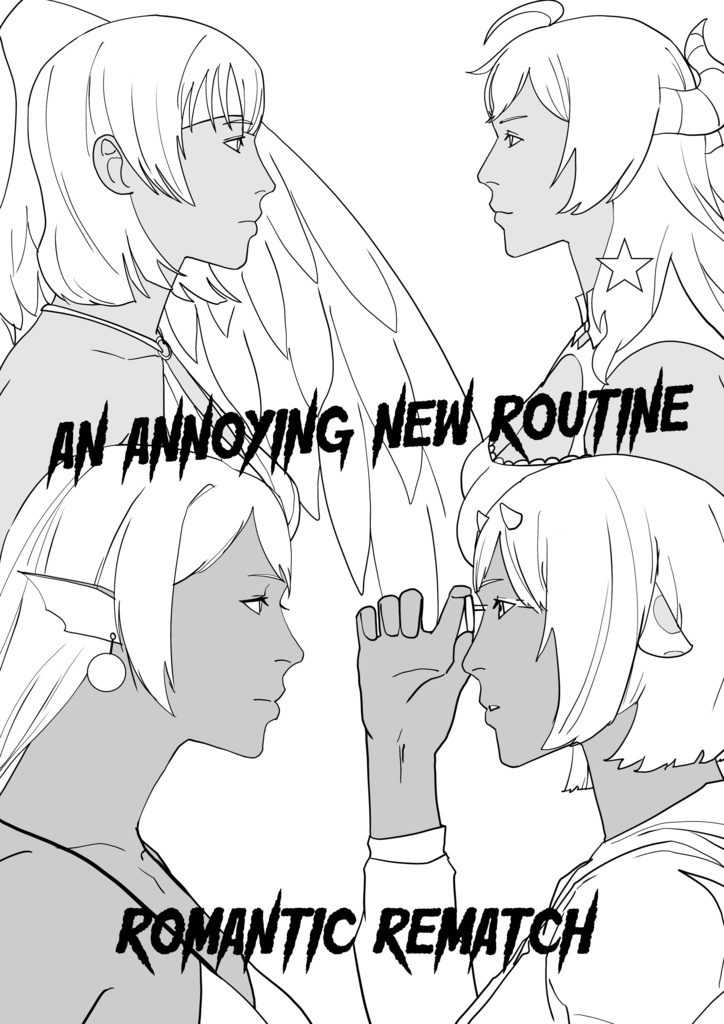 An Annoying New Routine & Romantic Rematch (Artbook)