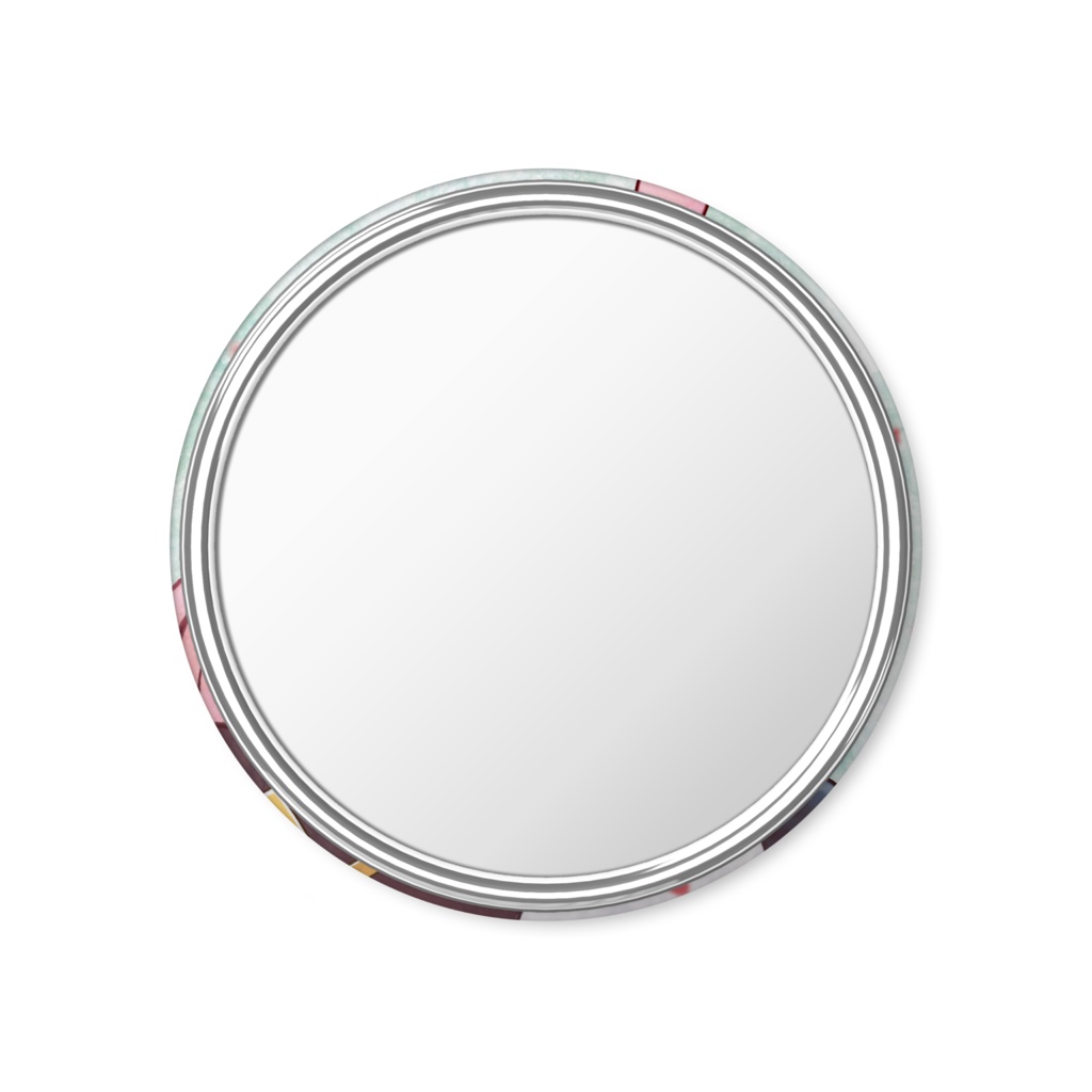 春を待つ、まんまる鏡。