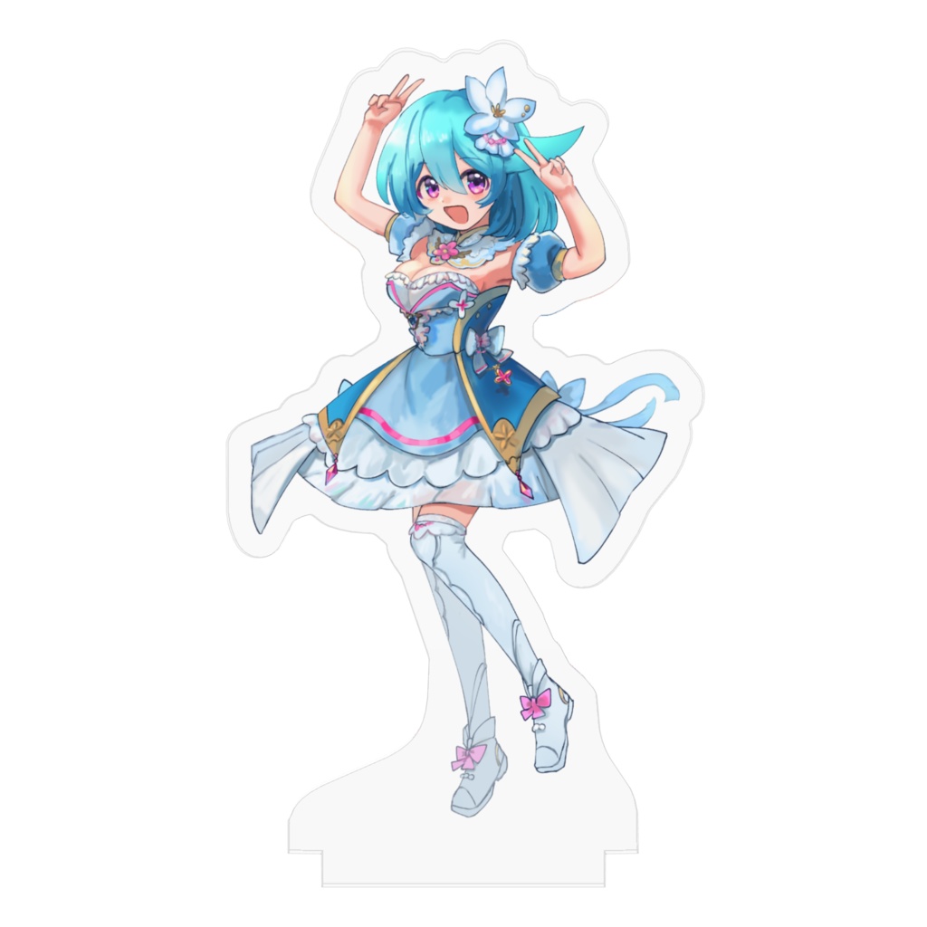 誕生日イラスト アクリルフィギュア