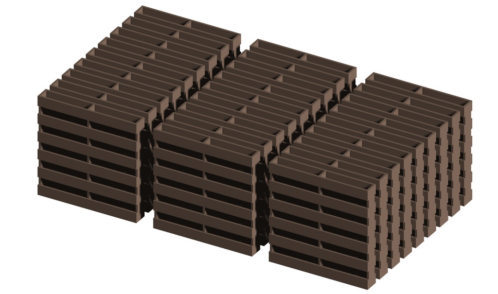 3Dモデル パレット 27個セット