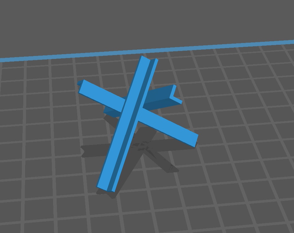 1/35 3Dモデル 鉄骨製バリケード STL、FBX