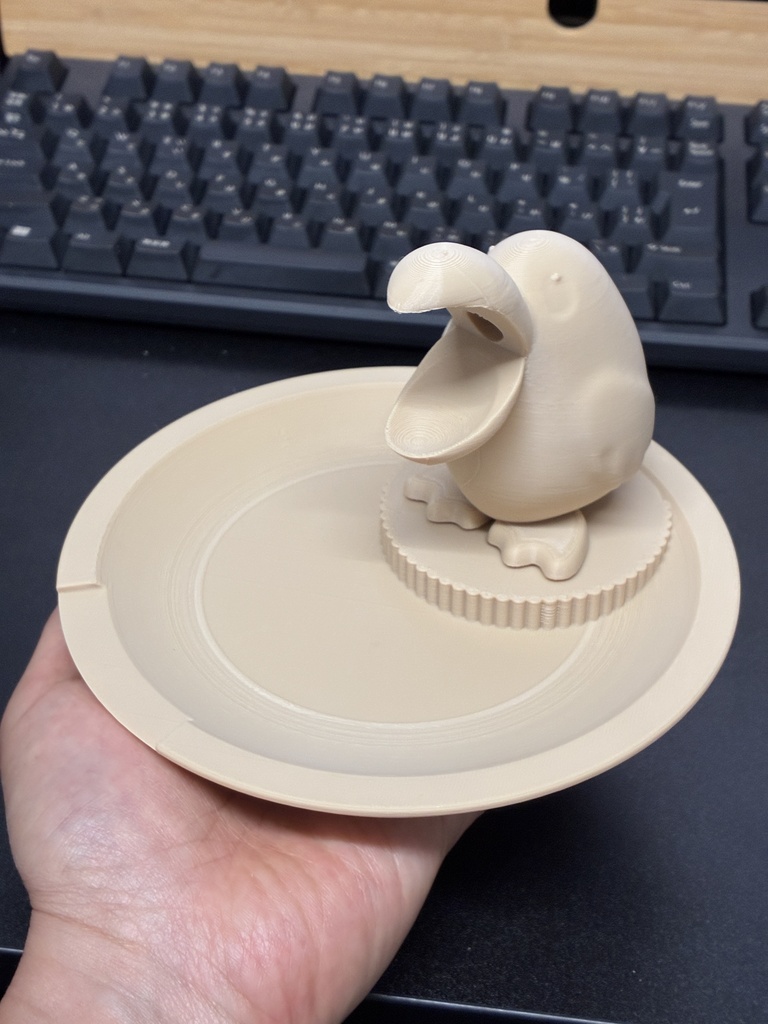 オエー鳥 バードバス