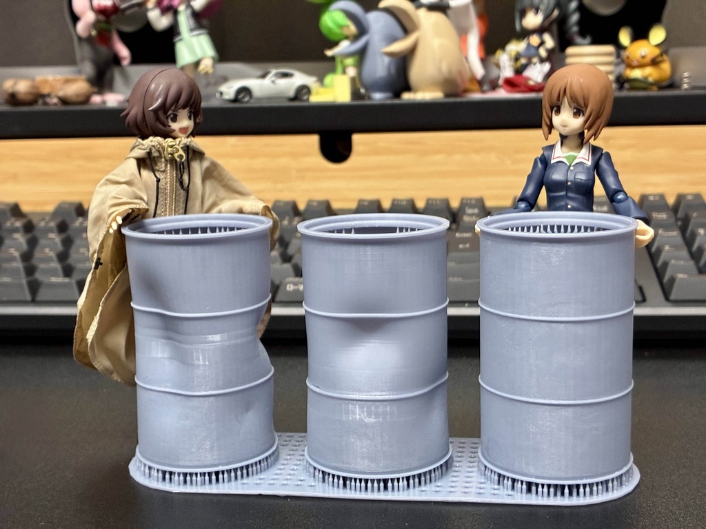 1/12,1/35 ドラム缶3種類 + 期間限定おまけのドラム缶風呂用かまどセット