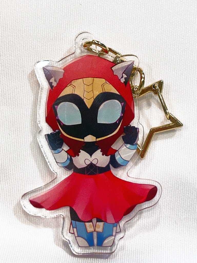 アクリルキーホルダー（赤ずきんネモ）