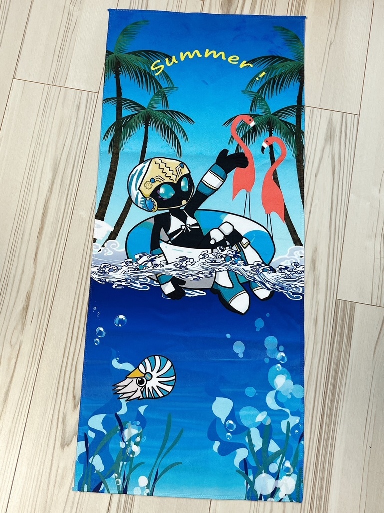Summerフェイスタオル