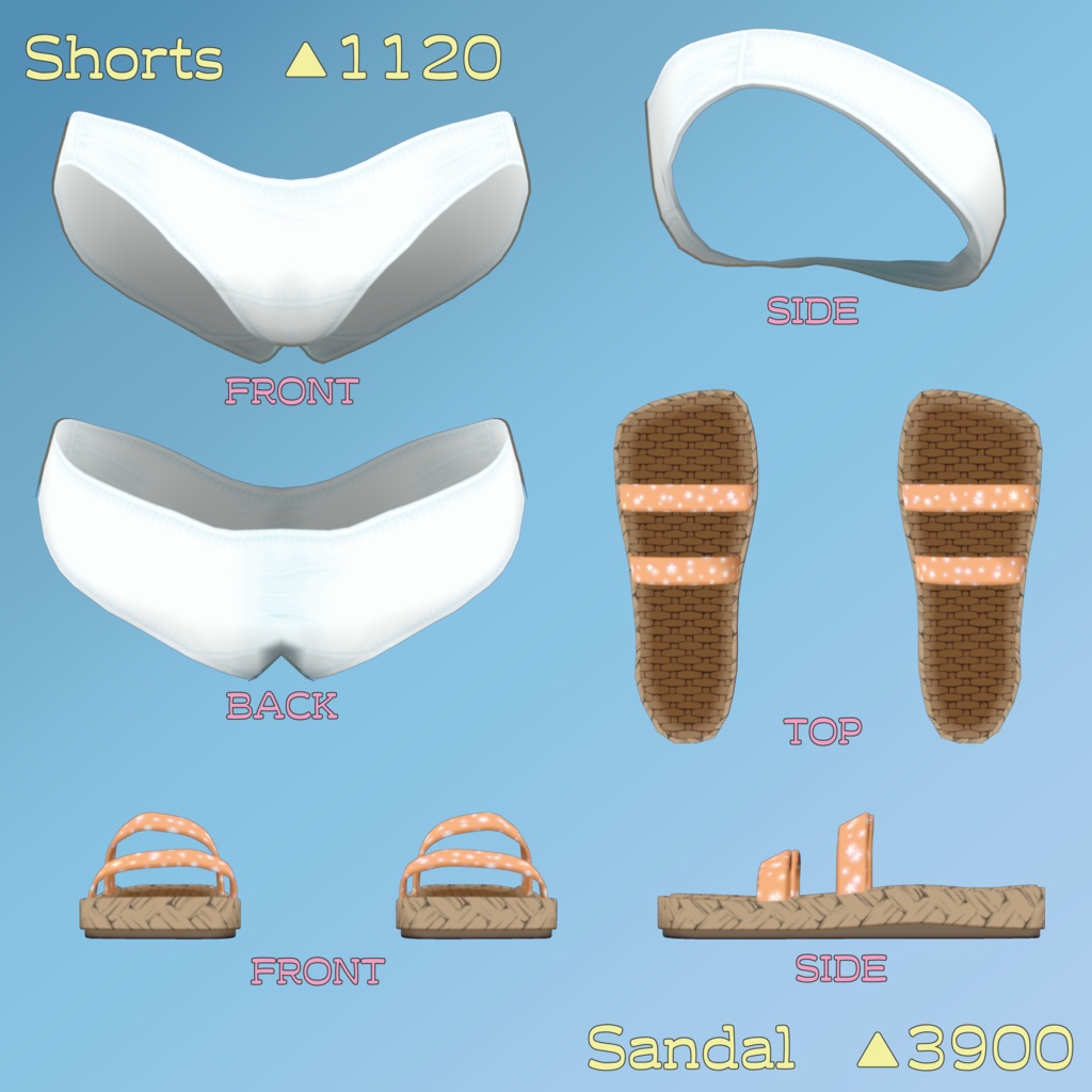 【3アバター対応】Re:シンプルなワンピース【Izul / Heuvel / Refrain】