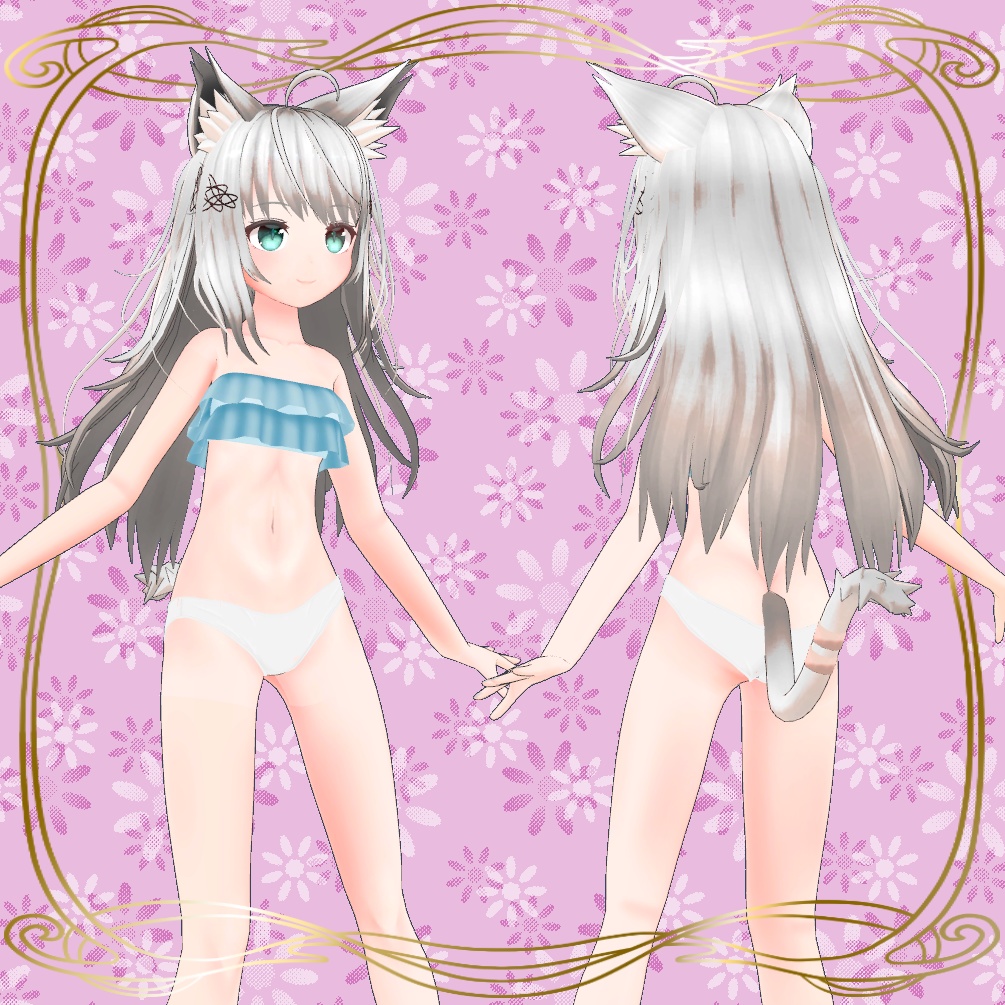 【VRChat向け衣装】Re:シンプルな水着【Izul / Heuvel / Refrain / Soleil】