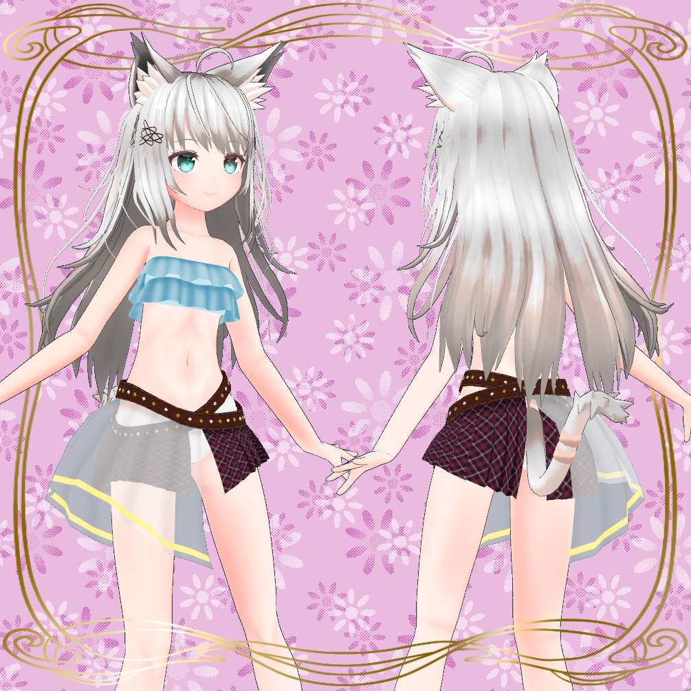 【VRChat向け衣装】Re:シンプルな水着【Izul / Heuvel / Refrain / Soleil】