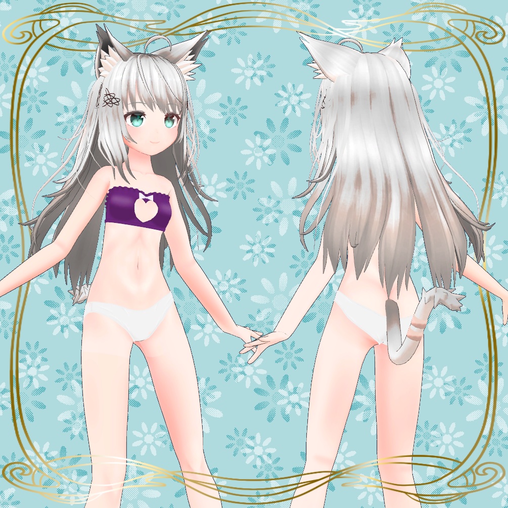 【VRChat向け衣装】Re:シンプルな水着【Izul / Heuvel / Refrain / Soleil】