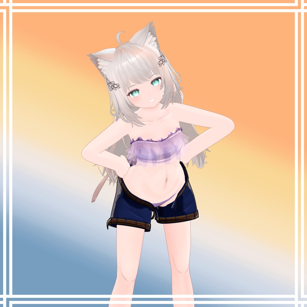 【VRChat向け衣装】Re:シンプルな水着【for Izul_Re】