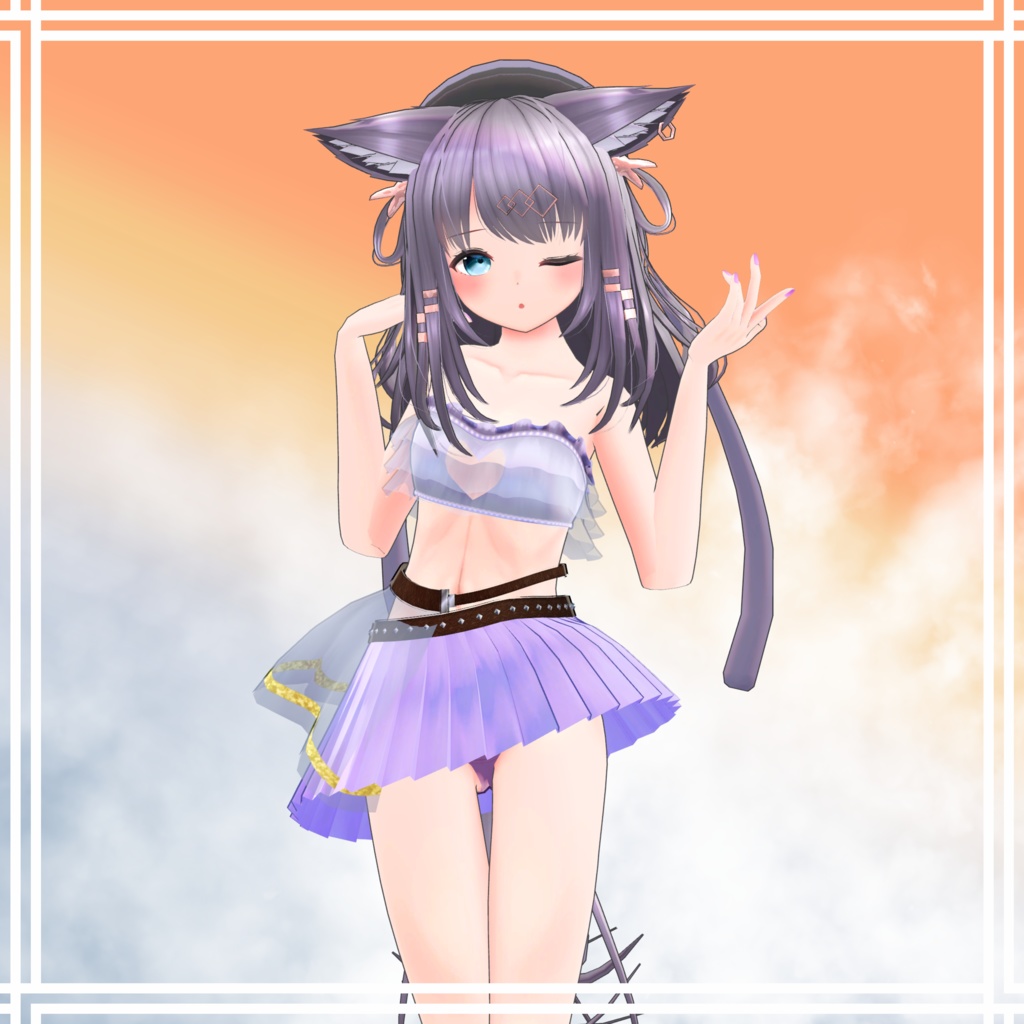 【VRChat向け衣装】Re:シンプルな水着【for Refrain】