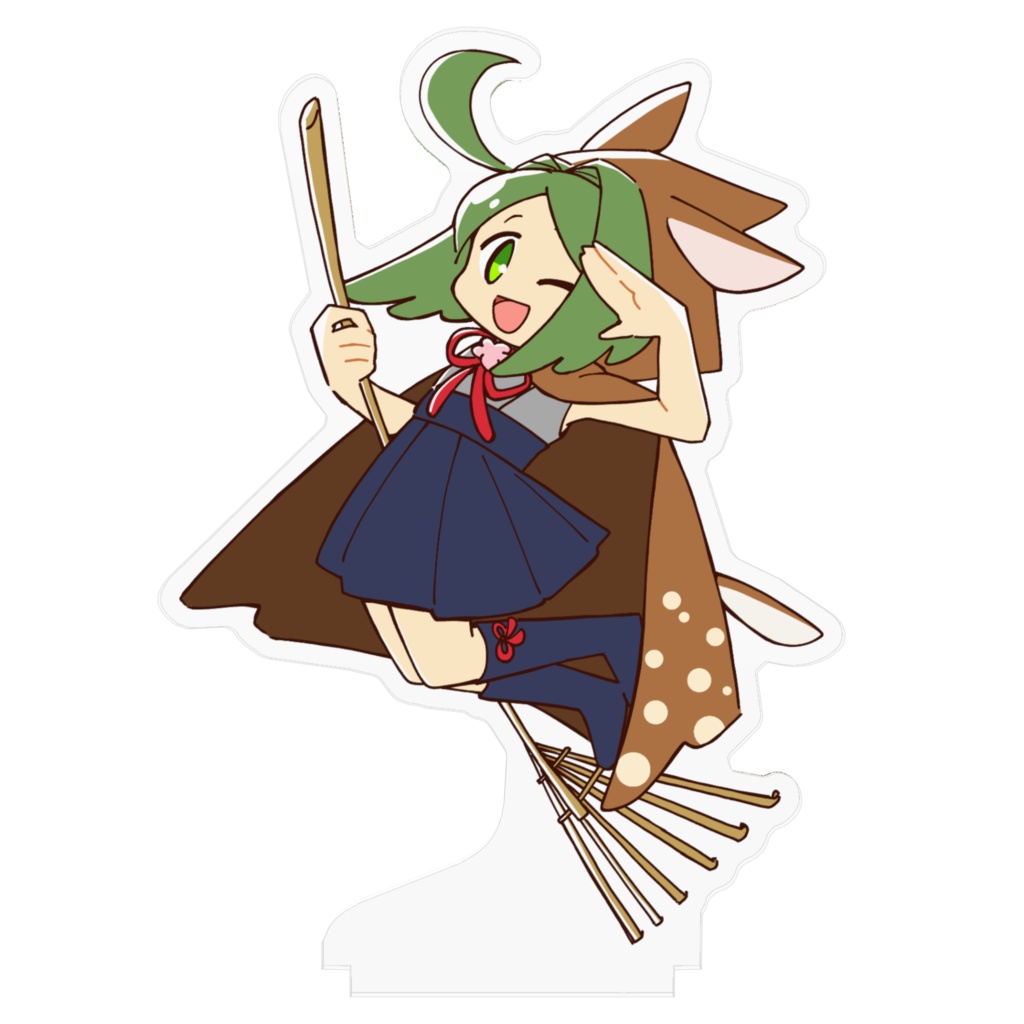 アクリルフィギュア ぴょん