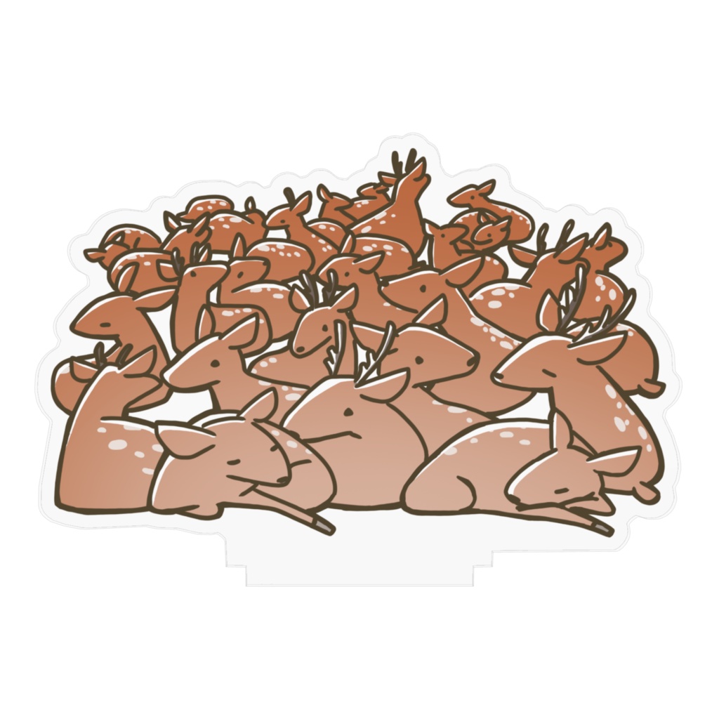 鹿だまりアクリルスタンド