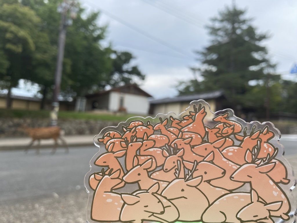 鹿だまりアクリルスタンド