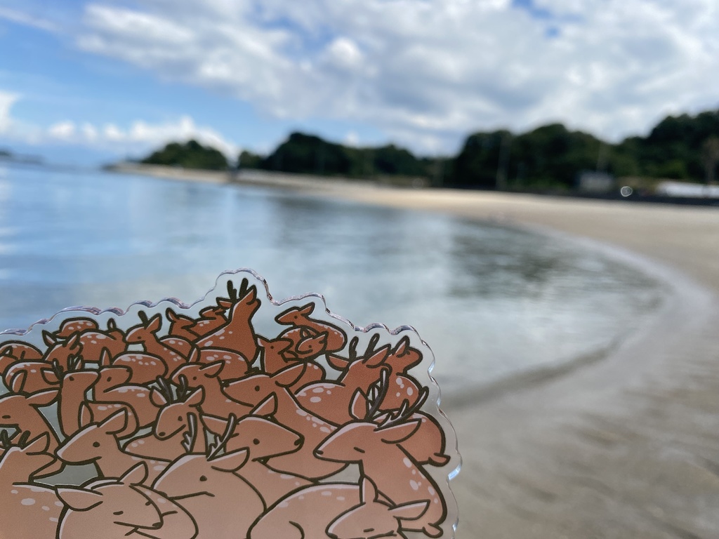 鹿だまりアクリルスタンド