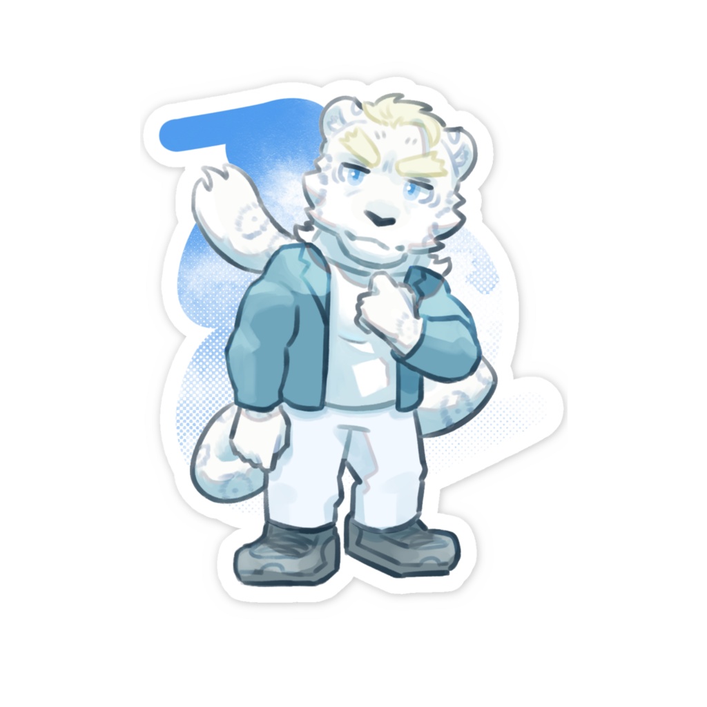 穏音ユウル 1st ステッカー