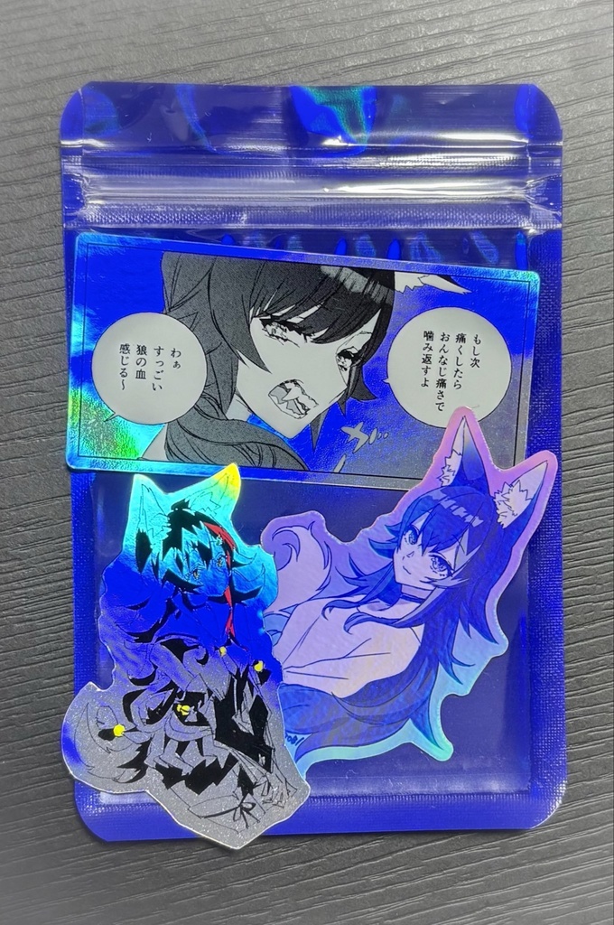 【ぱいしぇん作】ミオちゃんスタイリッシュおステッカーセット