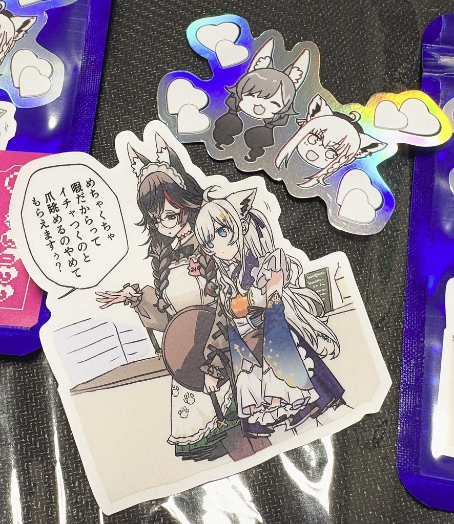 【ぱいしぇん作】ミオフブばりカワおステッカ～B【#3022】